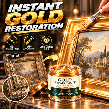 Gold Metallic Refinishing Repair Paste with Brush (offer)