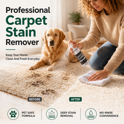 Viblitz™ Instant Carpet Stain Remover Spray – Lifts Tough Spots & Freshens Fabrics Fast