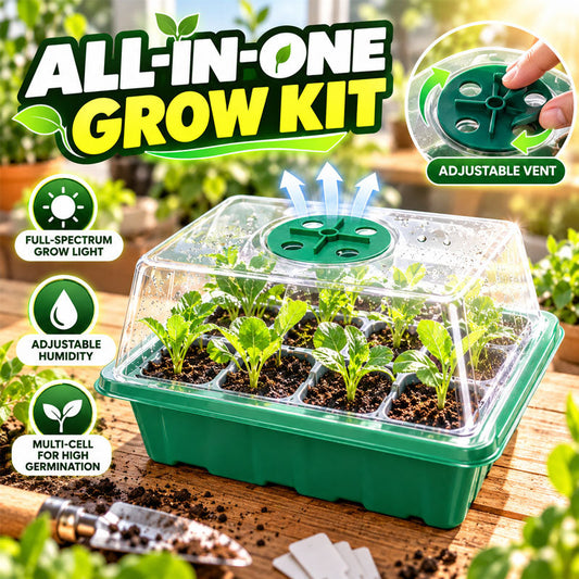 🥳 HOT SALE 2026 🥳 💞 50,000+ SOLD!🎉Seed starter trays with grow light (offer)