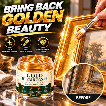 Gold Metallic Refinishing Repair Paste with Brush (offer)