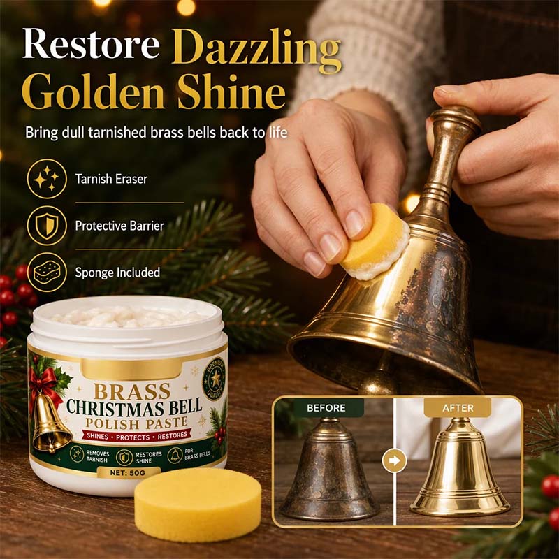 Brass Bell and Copper Polish Cream for Tarnish and Oxidation Removal