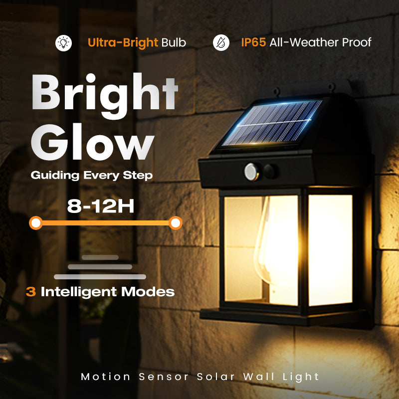 Motion Sensor Solar Wall Light,  (offer)