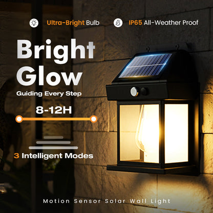 Motion Sensor Solar Wall Light,  (offer)
