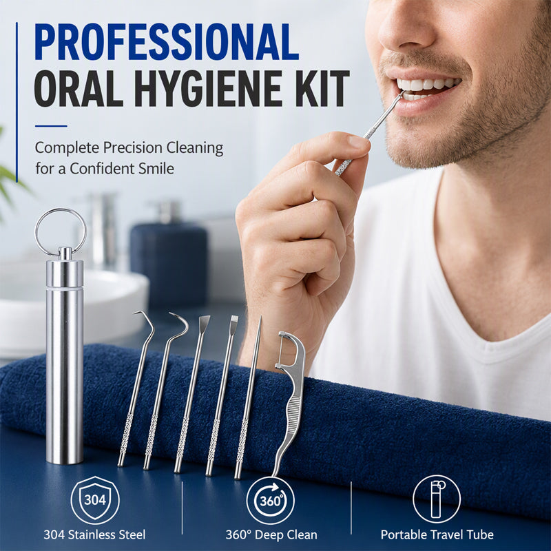 🏆German precision engineering! 0.1mm ultra-fine tip for precise flossing✨