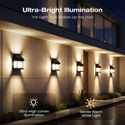 Motion Sensor Solar Wall Light,  (offer)