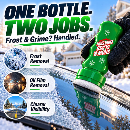 Multifunctional 2-in-1 Car Window Glass Cleaner (offer)