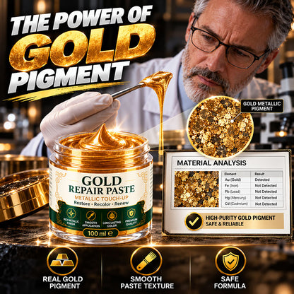 Gold Metallic Refinishing Repair Paste with Brush (offer)