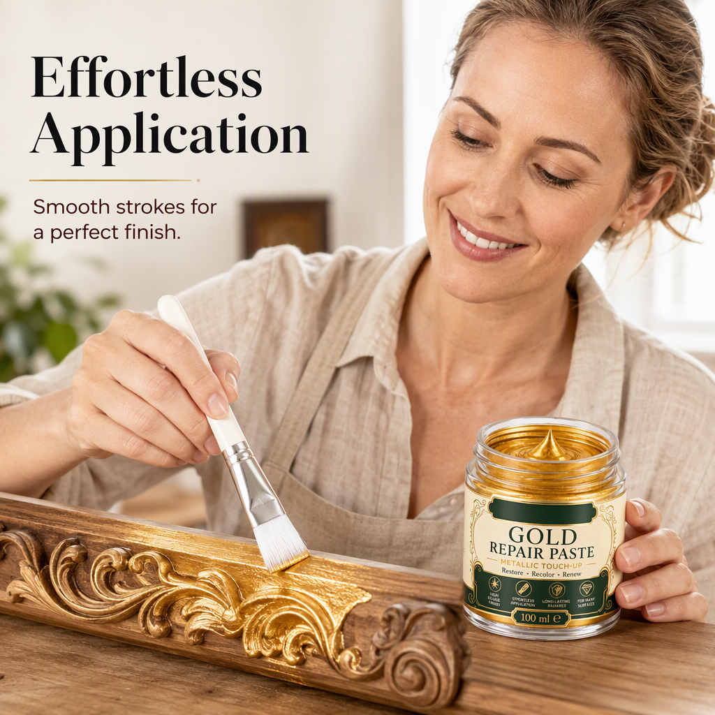 Gold Metallic Refinishing Repair Paste with Brush (offer)
