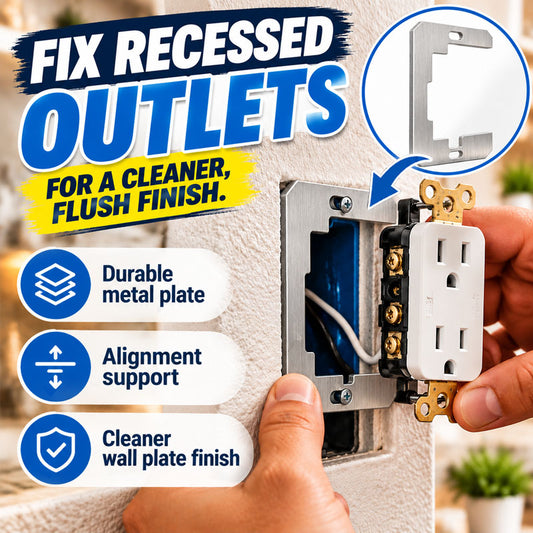 🥳 HOT SALE 2026 🥳 💞 50,000+ SOLD!🎉Outlet Leveling Spacers for Recessed Outlets & Switches