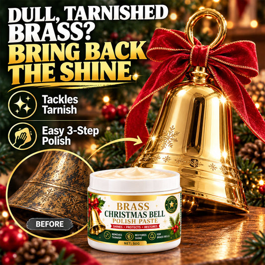 Brass Bell and Copper Polish Cream for Tarnish and Oxidation Removal
