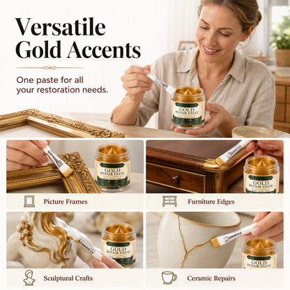 Gold Metallic Refinishing Repair Paste with Brush (offer)