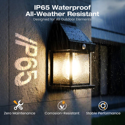 Motion Sensor Solar Wall Light,  (offer)