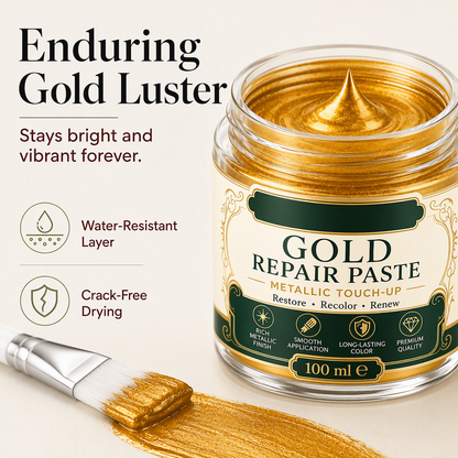 Gold Metallic Refinishing Repair Paste with Brush (offer)