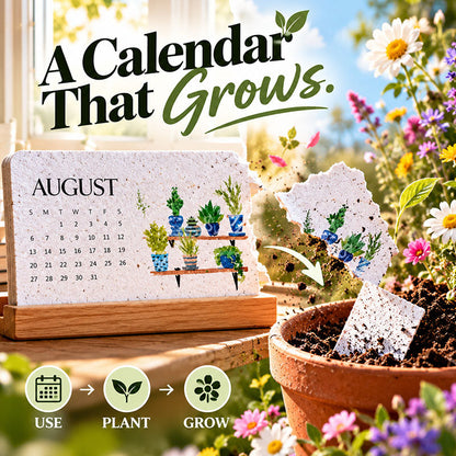 🌱 2027 Plantable Calendar – Use It. Plant It. Watch It Grow.☀（offer）
