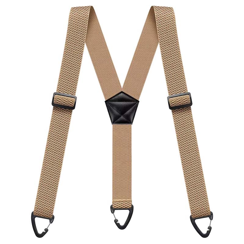 🧵🔥 Men's X-Back Braces with Swivel Hook Clips — Heavy Duty Adjustable Elastic Suspenders for Work & Formal Wear