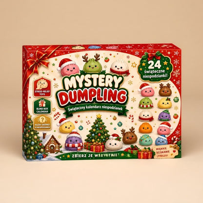 Viblitz™ 24-Day Christmas Magic Advent Calendar – Squeezable Dumpling Squishy Mystery Box