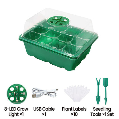🔥🥳 HOT SALE 2026 🥳 💞 50,000+ SOLD!🎉Seed starter trays with grow light
