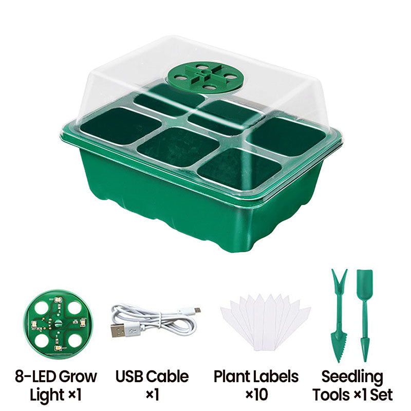 🔥🥳 HOT SALE 2026 🥳 💞 50,000+ SOLD!🎉Seed starter trays with grow light