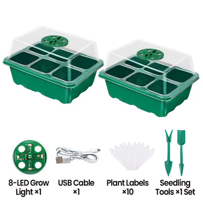 🔥🥳 HOT SALE 2026 🥳 💞 50,000+ SOLD!🎉Seed starter trays with grow light