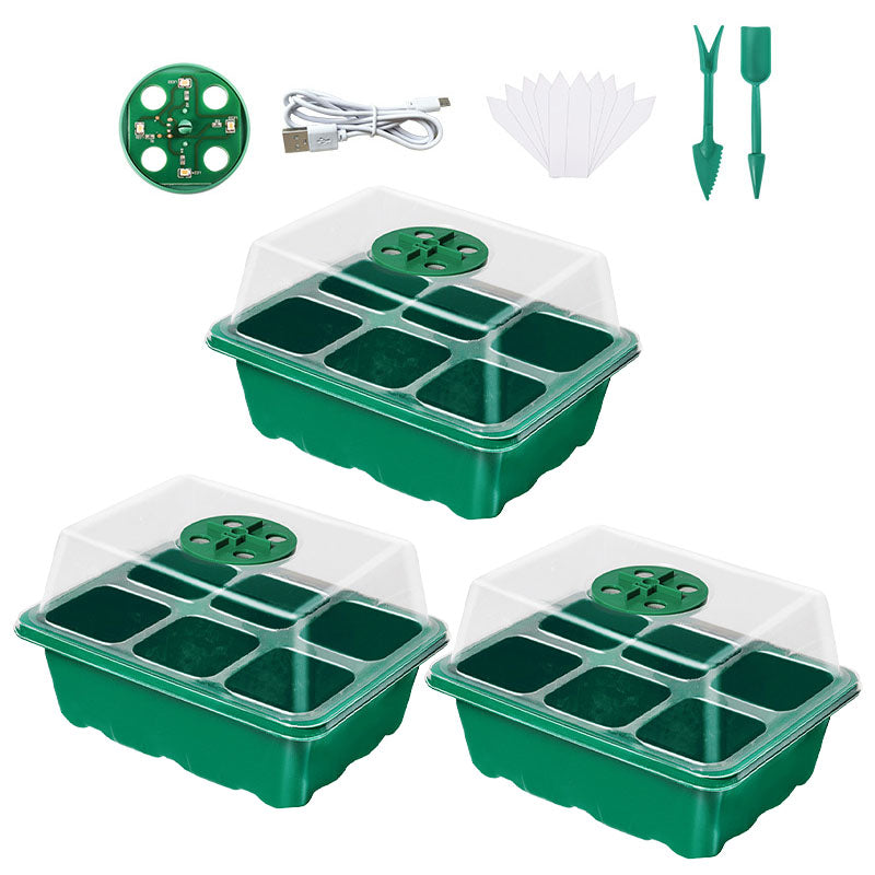 🥳 HOT SALE 2026 🥳 💞 50,000+ SOLD!🎉Seed starter trays with grow light (offer)