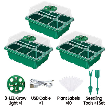 🔥🥳 HOT SALE 2026 🥳 💞 50,000+ SOLD!🎉Seed starter trays with grow light