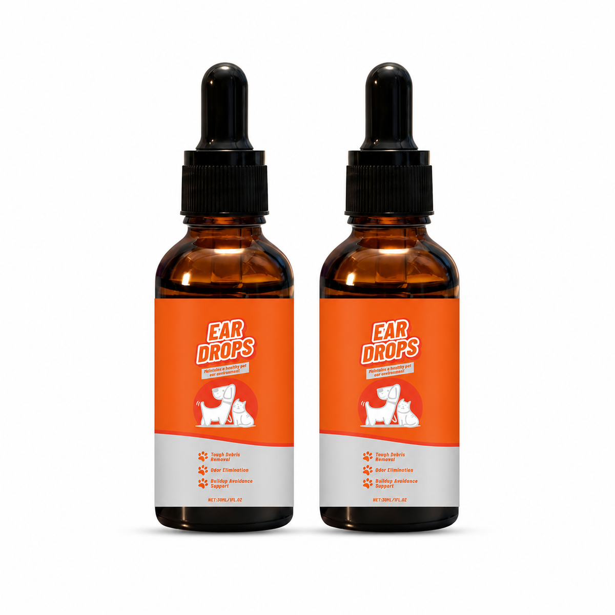 🐶🐱 Gentle Dog & Cat Ear Cleaner for Wax & Odor Care (Offer)