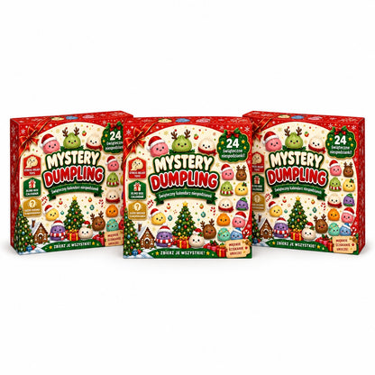Viblitz™ 24-Day Christmas Magic Advent Calendar – Squeezable Dumpling Squishy Mystery Box (Offer)