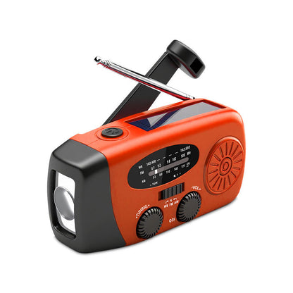Multifunctional Portable Solar Emergency Radio – Power Bank, Hand Crank (offer)
