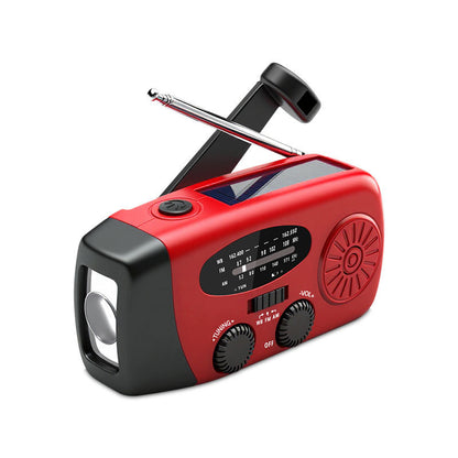 Multifunctional Portable Solar Emergency Radio – Power Bank, Hand Crank (offer)