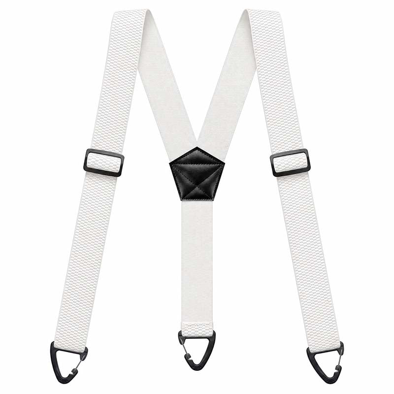 🧵🔥 Men's X-Back Braces with Swivel Hook Clips — Heavy Duty Adjustable Elastic Suspenders for Work & Formal Wear