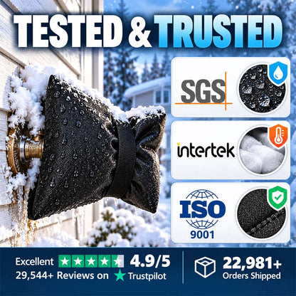 ❄️ Outdoor Faucet Cover | Winter Freeze Protection Insulated Spigot Protector (offer)