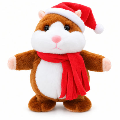 ✨Talking Hamster Plush – repeats whatever you say, auto head-shaking, hilarious fun for kids & adults.🎁