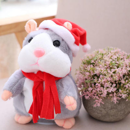 ✨Talking Hamster Plush – repeats whatever you say, auto head-shaking, hilarious fun for kids & adults.🎁