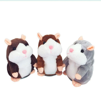✨Talking Hamster Plush – repeats whatever you say, auto head-shaking, hilarious fun for kids & adults.🎁