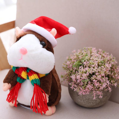 ✨Talking Hamster Plush – repeats whatever you say, auto head-shaking, hilarious fun for kids & adults.🎁