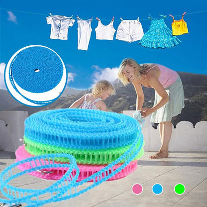 🏆LAST DAY SPECIAL PRICE⚡50K+ SOLD💕Windproof Non-Slip Clothesline (offer)