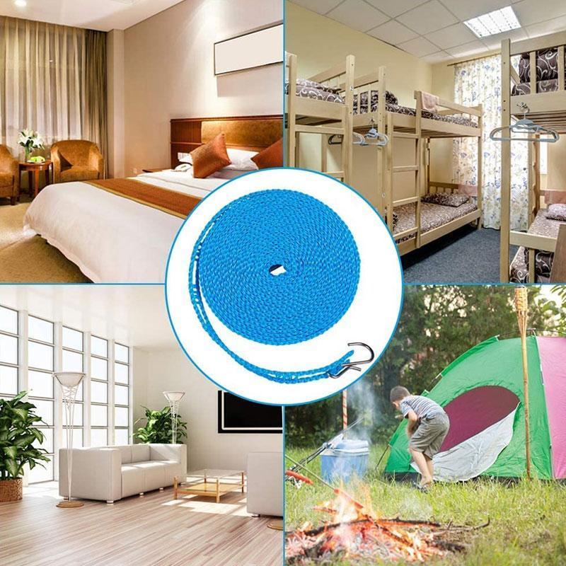 🏆LAST DAY SPECIAL PRICE⚡50K+ SOLD💕Windproof Non-Slip Clothesline (offer)