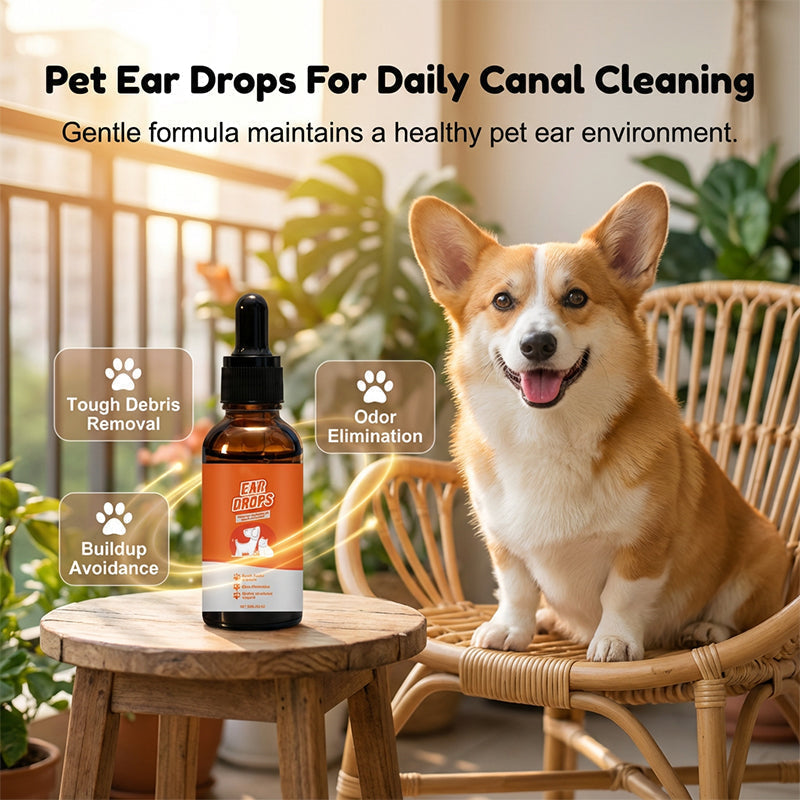 Viblitz™ Pet Ear Cleaner – Removes Wax, Dirt & Odor