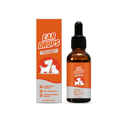 🐶🐱 Gentle Dog & Cat Ear Cleaner for Wax & Odor Care (Offer)