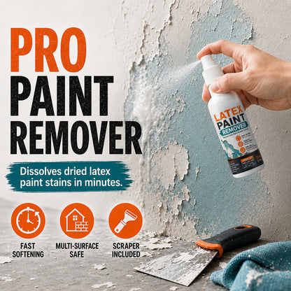 Viblitz™ Fast-Acting Latex Paint Remover Spray – Soften, Spray & Wipe Away Dried Paint