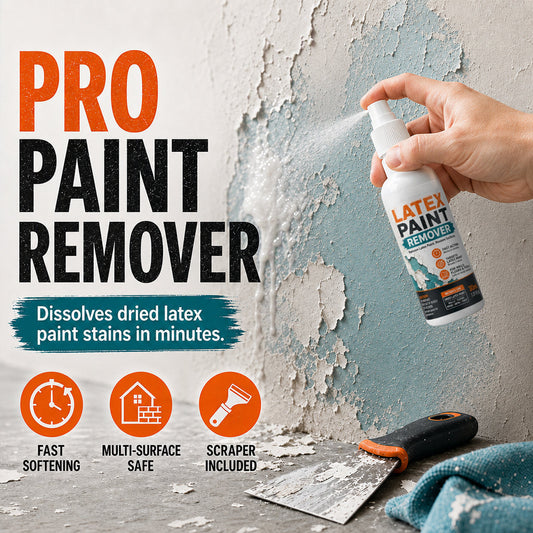 Viblitz™ Fast-Acting Latex Paint Remover Spray – Soften, Spray & Wipe Away Dried Paint