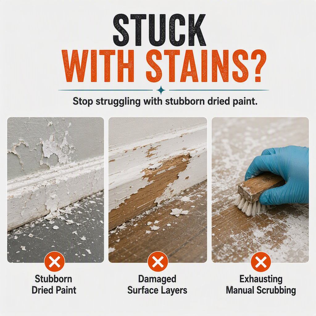 Viblitz™ Fast-Acting Latex Paint Remover Spray – Soften, Spray & Wipe Away Dried Paint