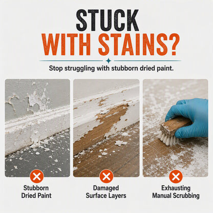 Viblitz™ Fast-Acting Latex Paint Remover Spray – Soften, Spray & Wipe Away Dried Paint