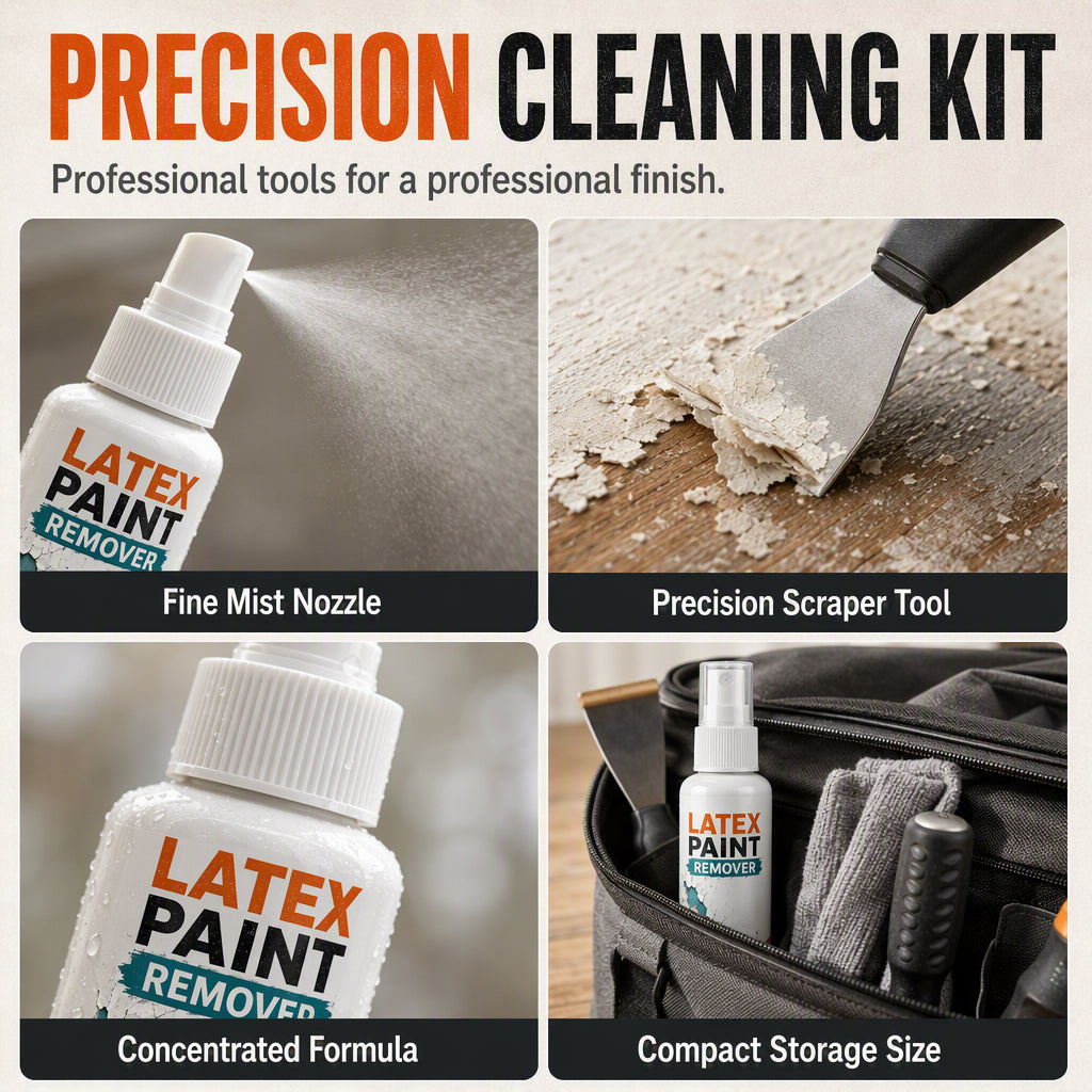 Viblitz™ Fast-Acting Latex Paint Remover Spray – Soften, Spray & Wipe Away Dried Paint