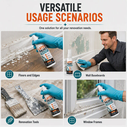 Viblitz™ Fast-Acting Latex Paint Remover Spray – Soften, Spray & Wipe Away Dried Paint