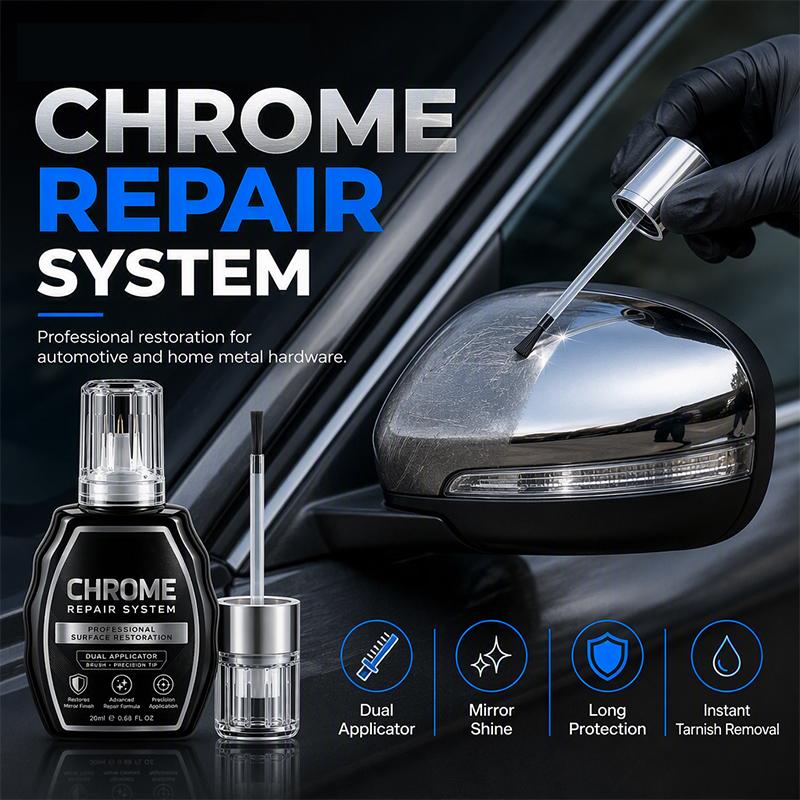 Viblitz™ Chrome Repair Pen – Restore Dull, Oxidized Metal to a High-Gloss Shine
