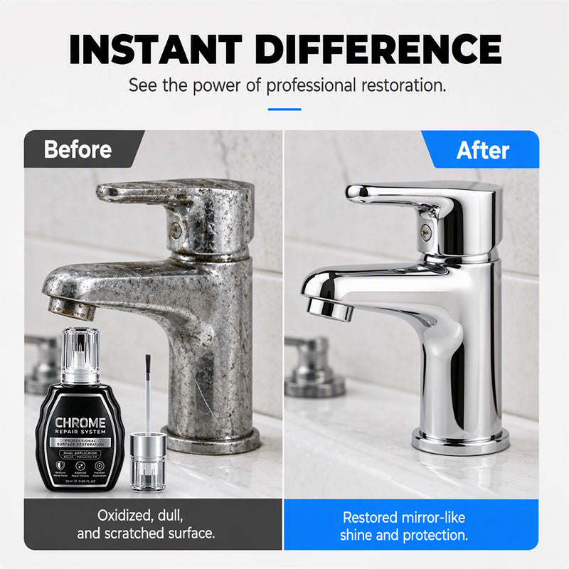 Viblitz™ Chrome Repair Pen – Restore Dull, Oxidized Metal to a High-Gloss Shine