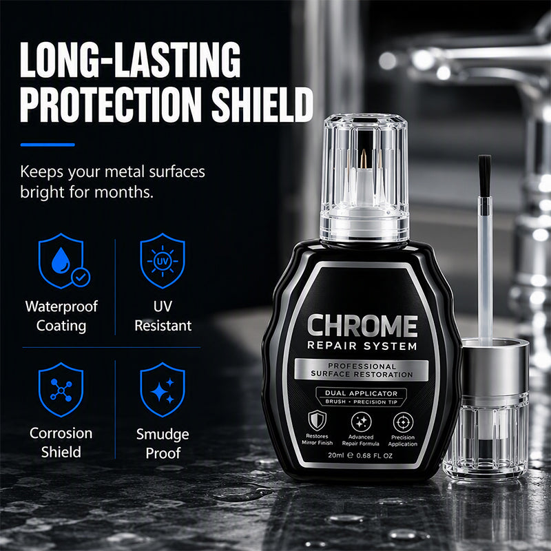 Viblitz™ Chrome Repair Pen – Restore Dull, Oxidized Metal to a High-Gloss Shine
