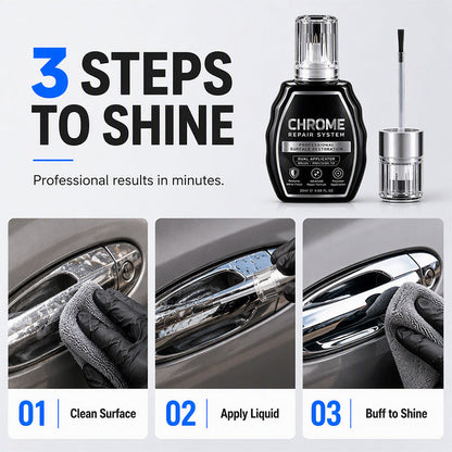 Viblitz™ Chrome Repair Pen – Restore Dull, Oxidized Metal to a High-Gloss Shine