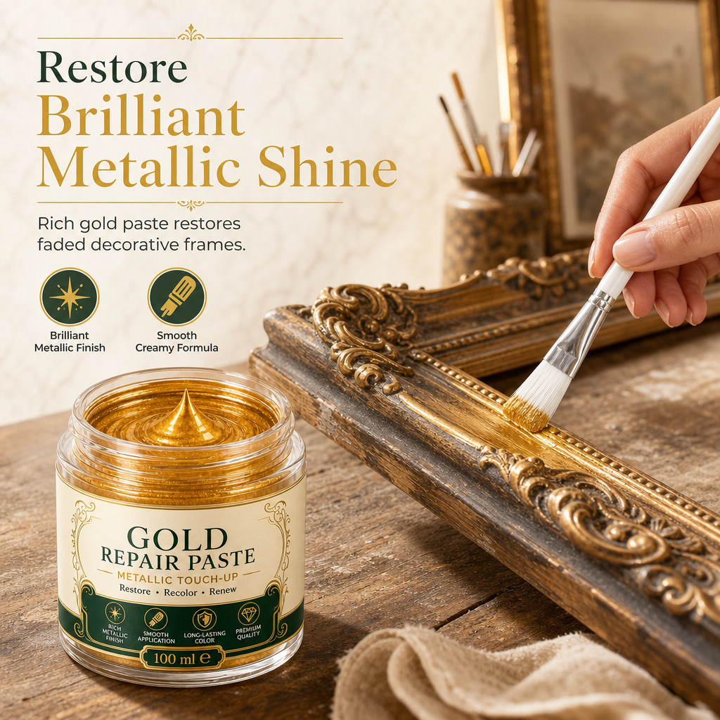 Gold Metallic Refinishing Repair Paste with Brush (offer)